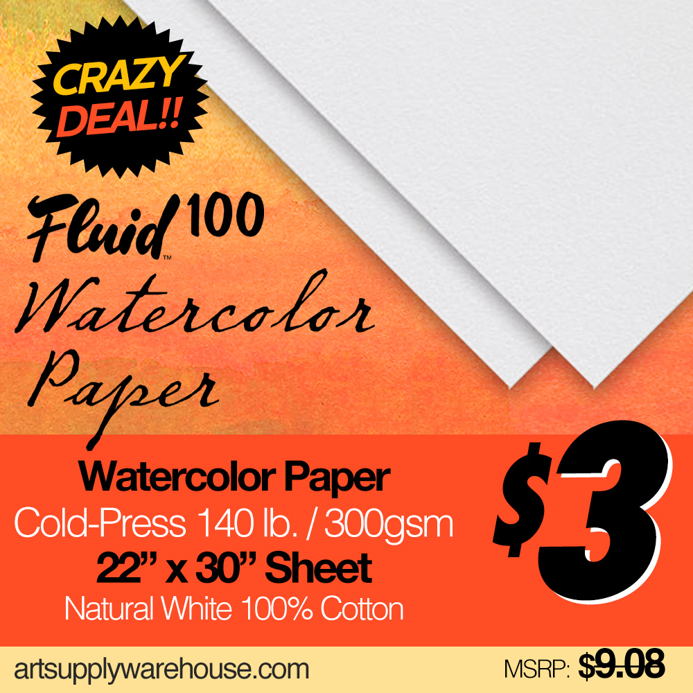 Fluid100 Watercololor Paper