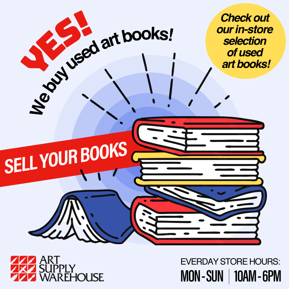 Yes! We Buy Used Books! Check out our in-store selection or used art books. Sell Your Books. Everyday Store Hours Monday to Sunday 10am to 6pm.