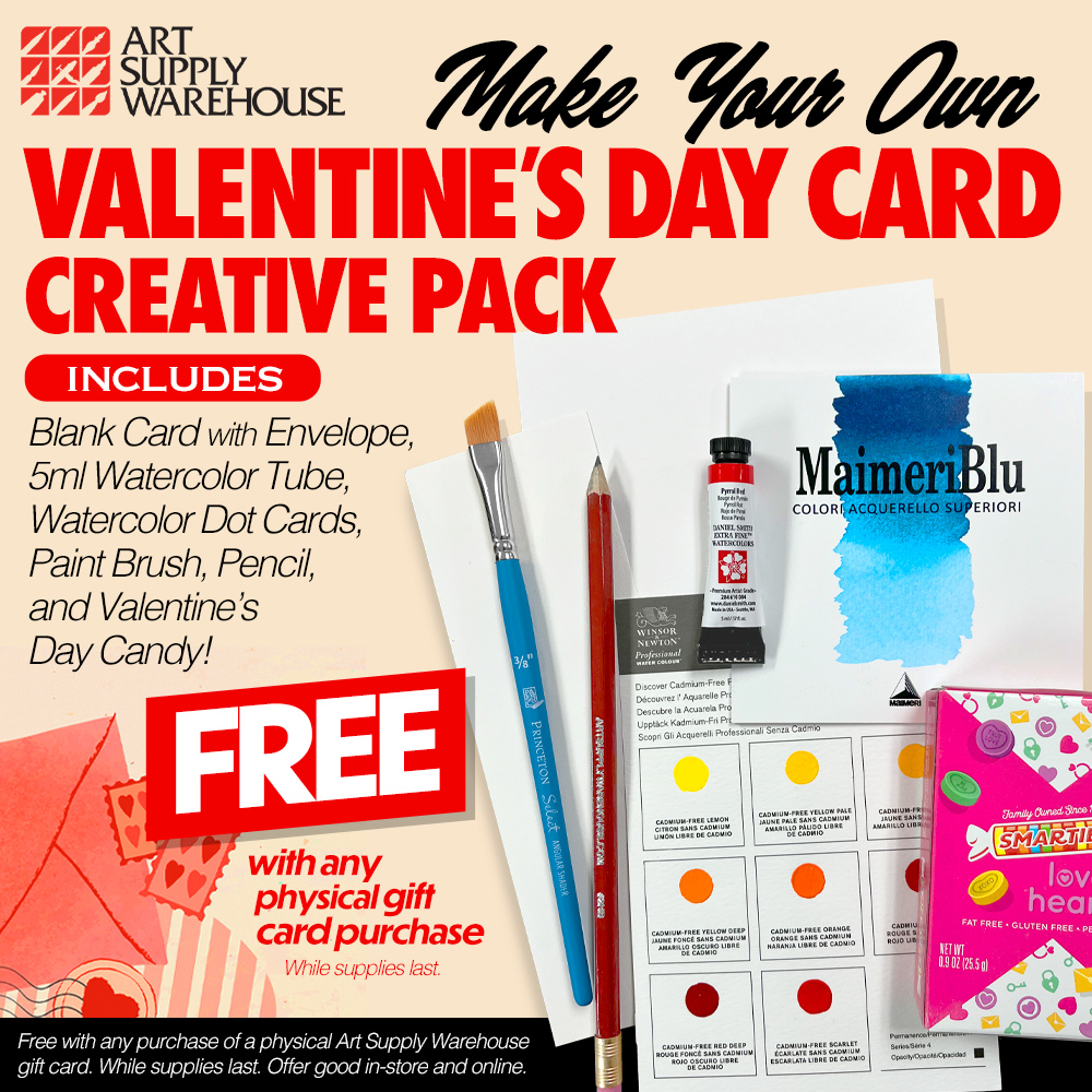 Get a Free Valentine's Day Card Pack with Any Physical Gift Card Purchase