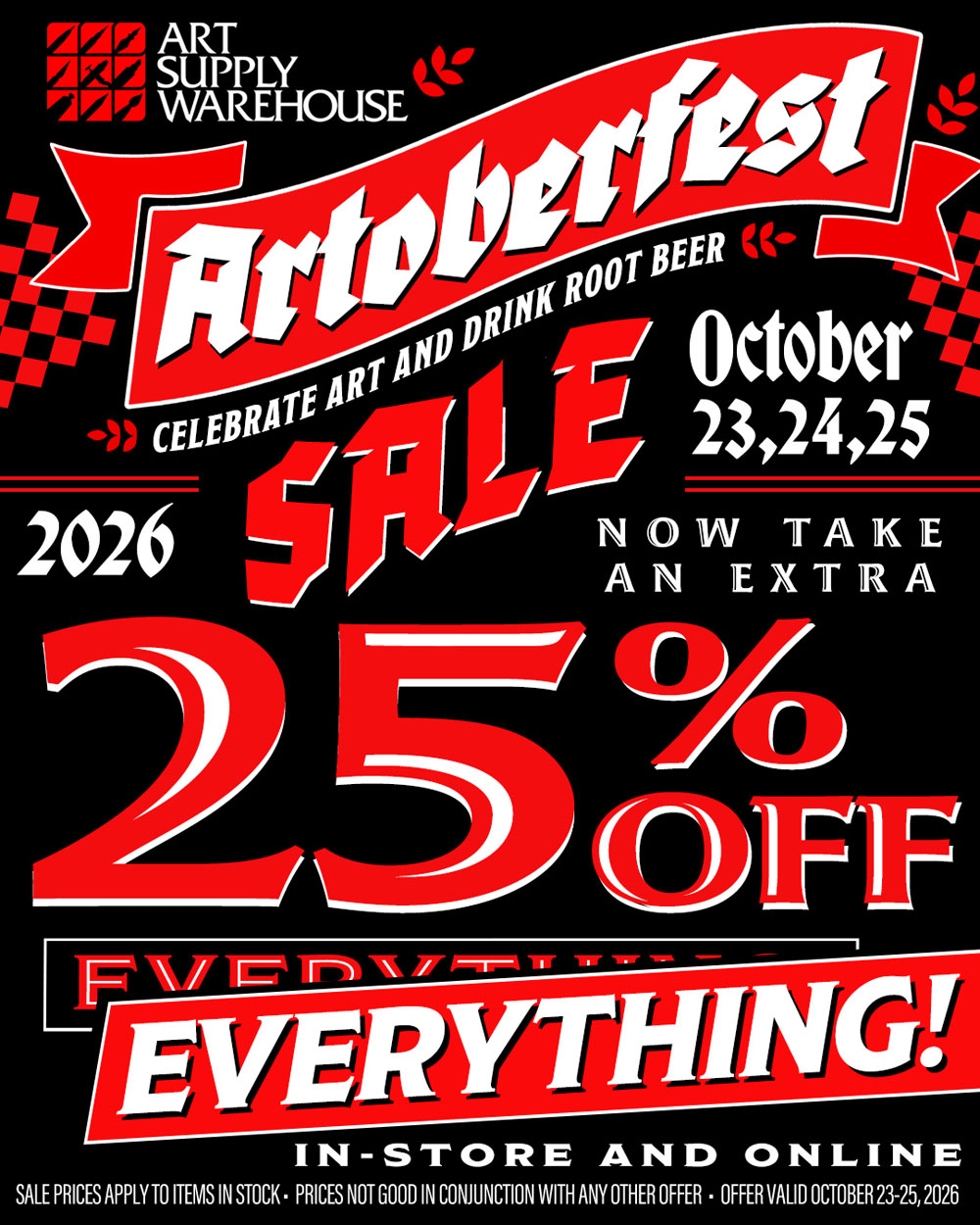Save an Extra 25% Off