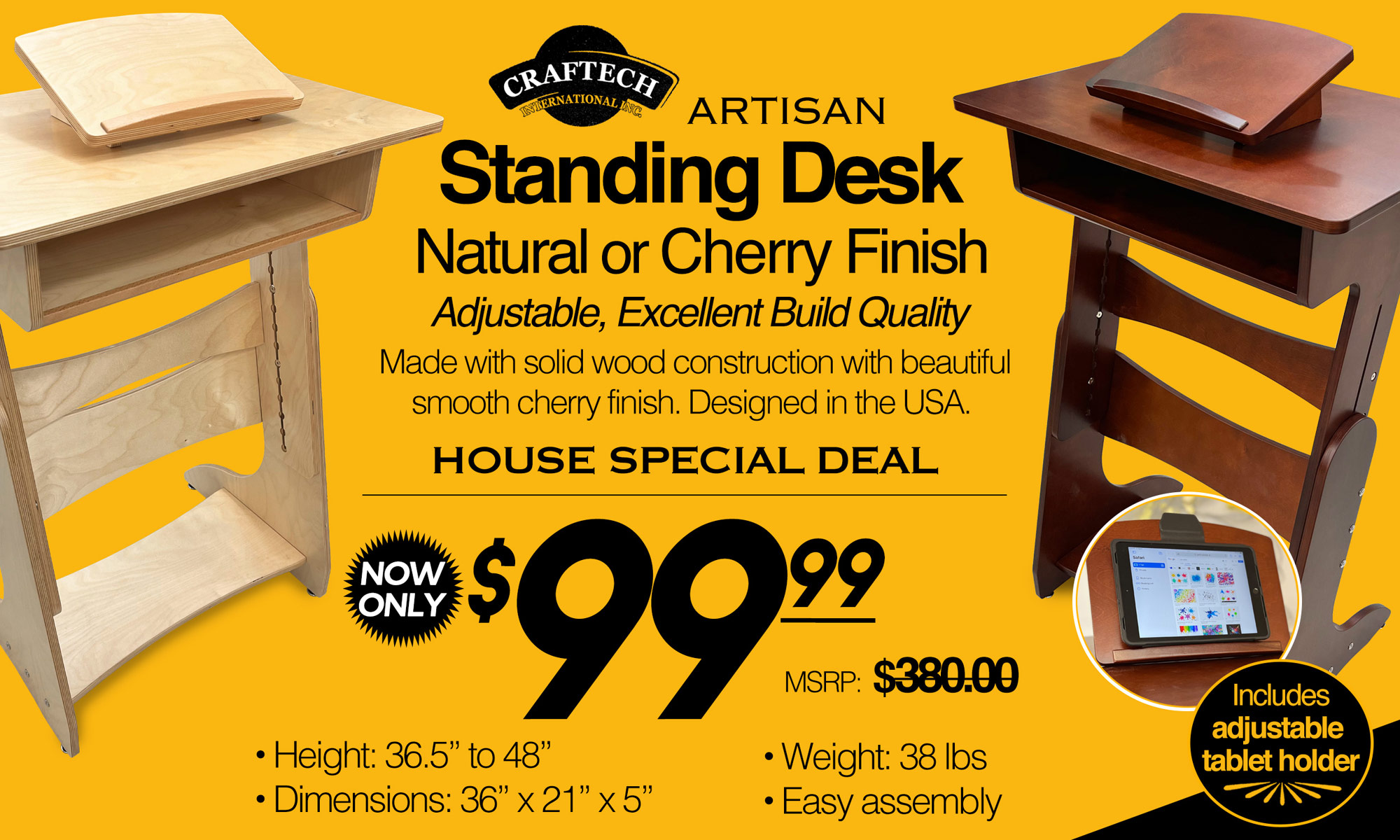 Artisan Standing Desk