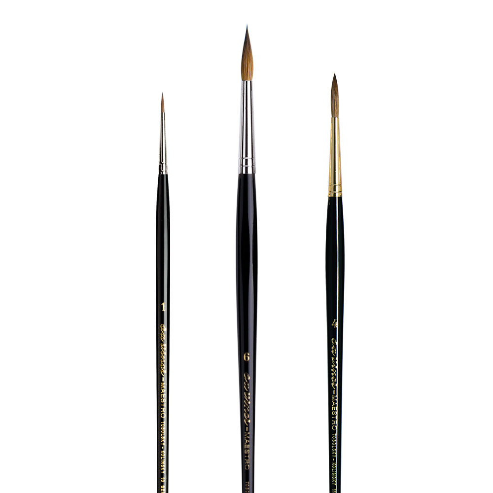 Maestro Kolinsky Brushes