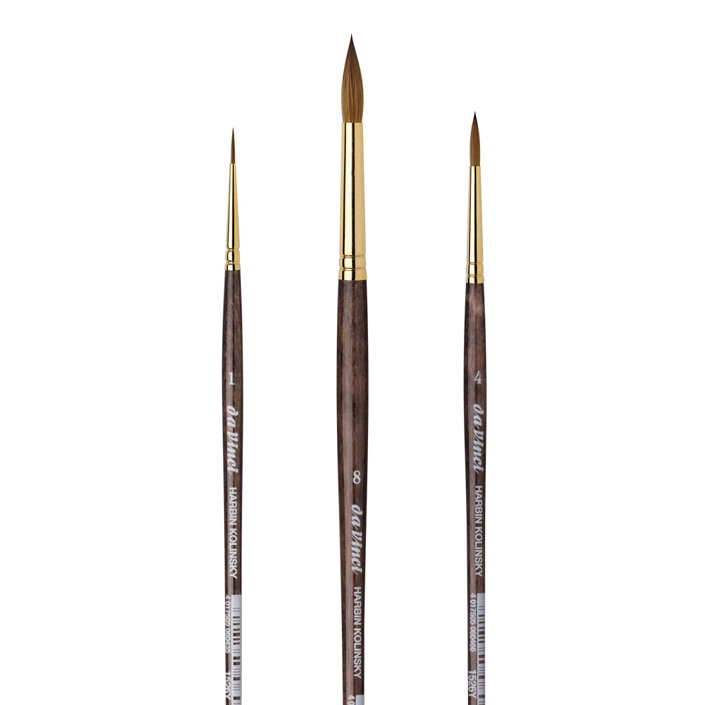 Harbin Kolinsky Watercolor Brushes