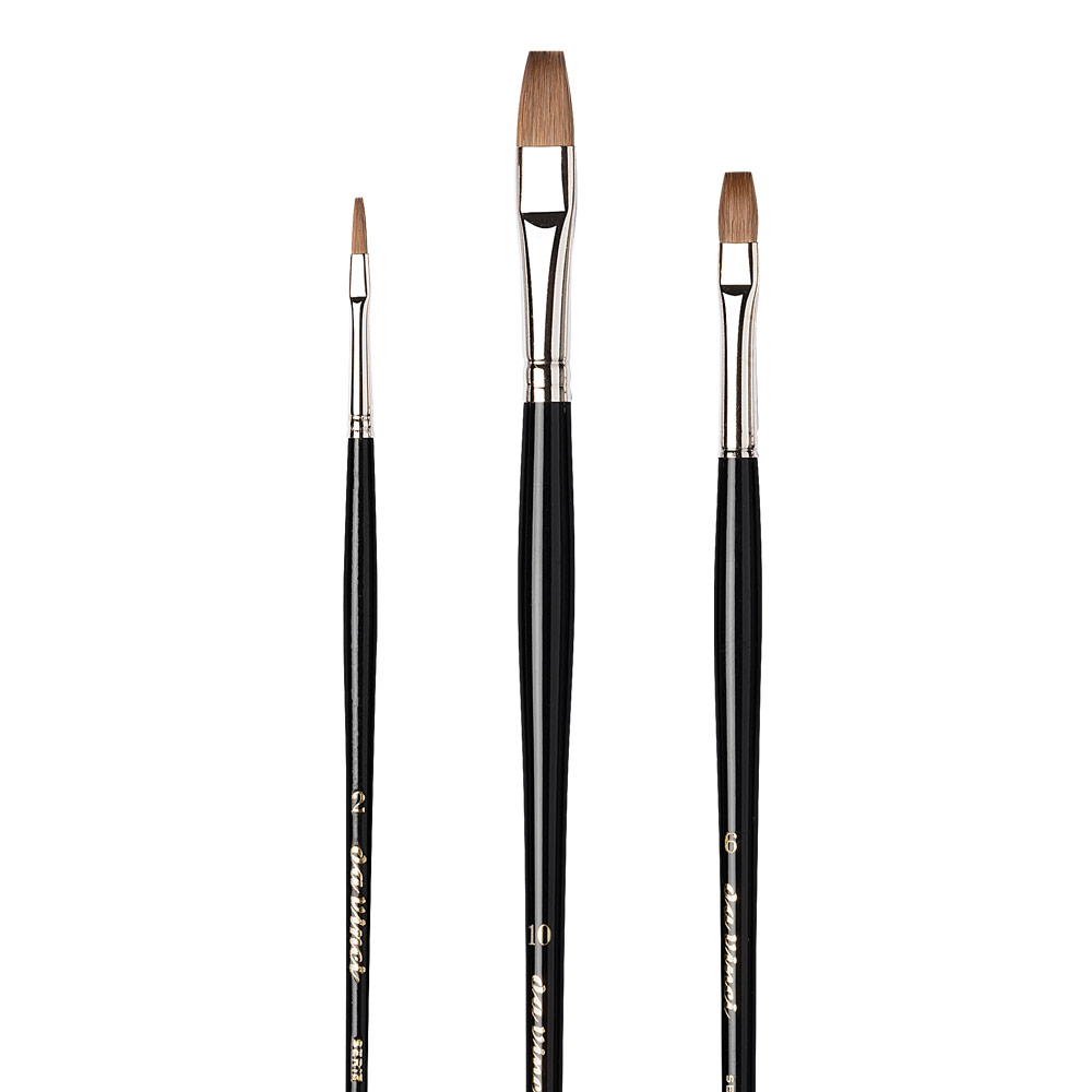 One Stroke Kolinsky Brushes