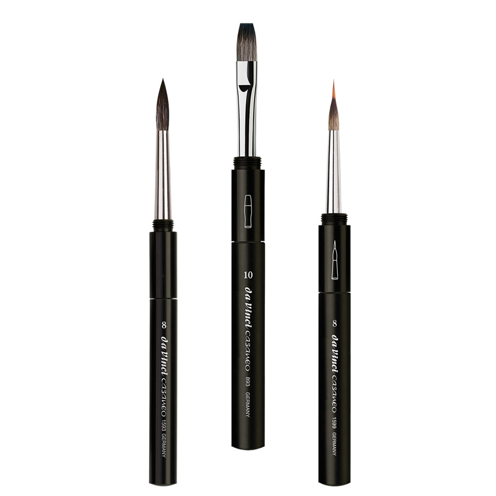 Casaneo Travel Brushes