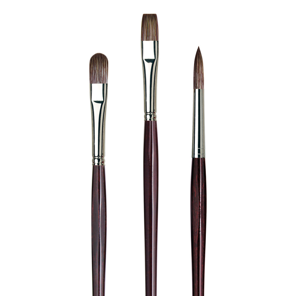 Grigio Synthetic Mongoose Brushes