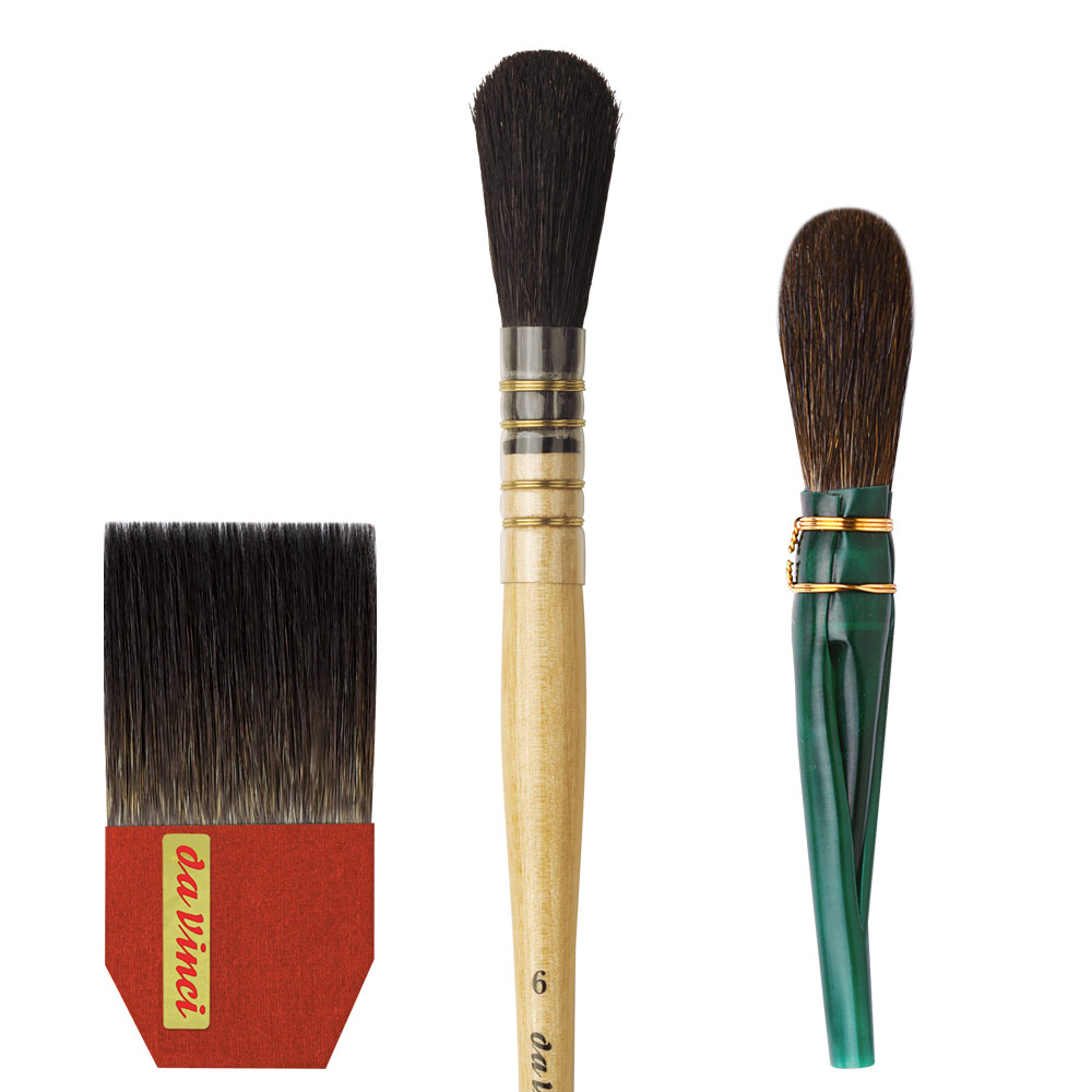 Da Vinci Gilding Brushes