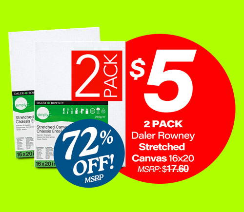 Daler Rowney Simply Canvas 16x20