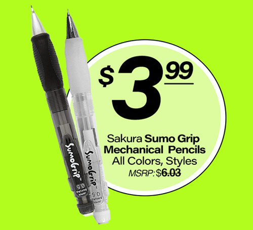 Sakura Sumo Grip Mechanical Pencil