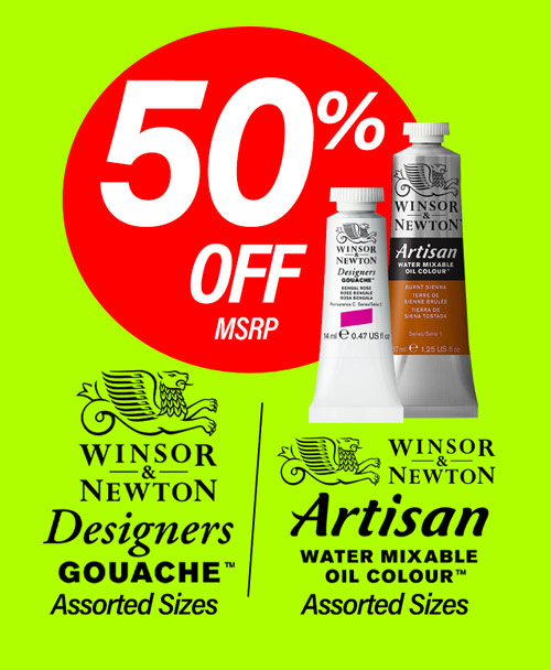 Winsor & Newton Designer Gouache and Artisan Oils