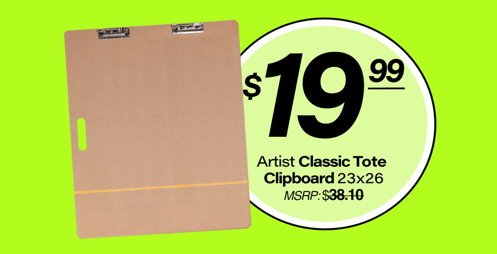 Artist Classic Tote Clipboard 23x26