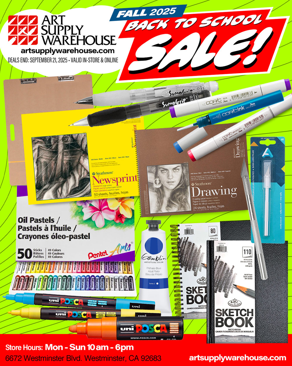 Fall 2025 Back to School Sale! Deals end September 21, 2025