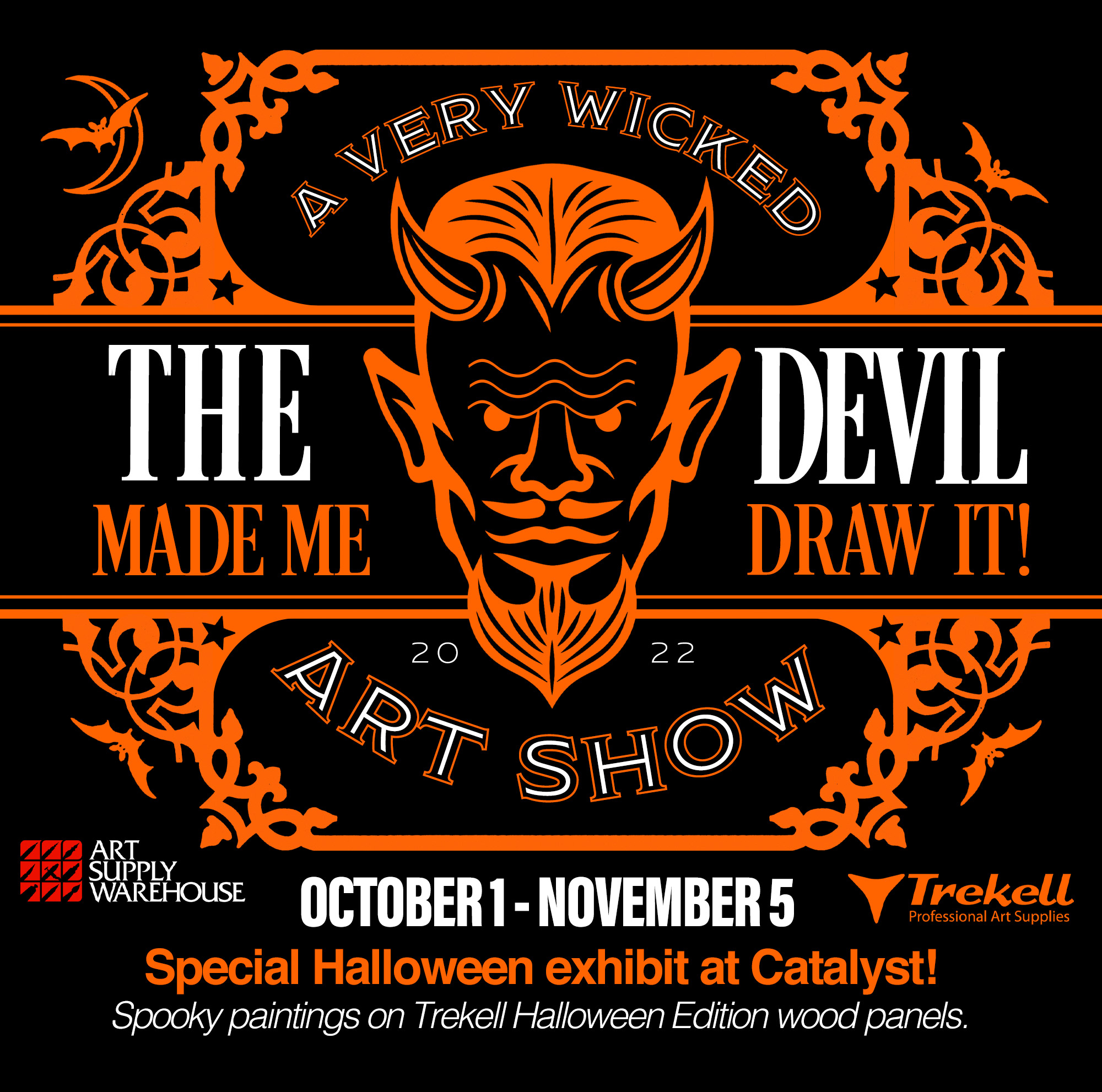 The Devil Made Me Draw It - A Very Wicked Art Show