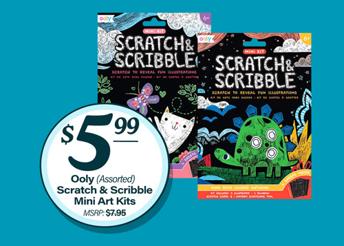 Ooly Scratch & Scribble Mini Kits