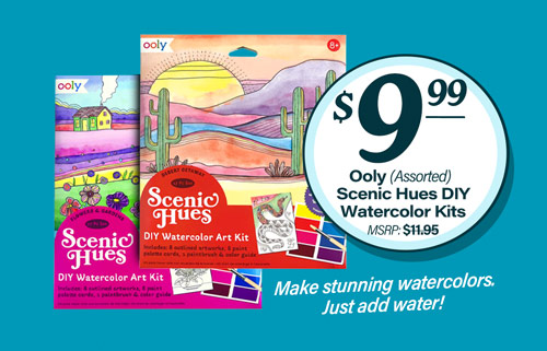 Ooly Screnic Hues Watercolor Kits