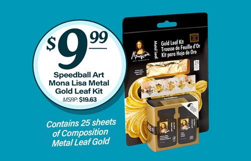 Mona Lisa Gold Leaf Kit