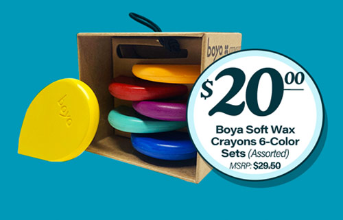 Boya Crayons