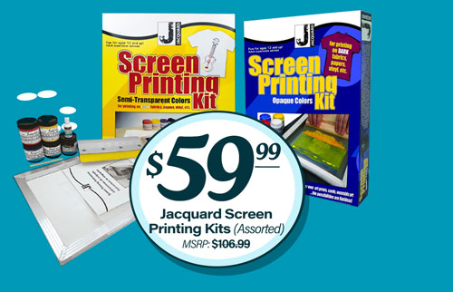 Jacquard Screen Printing Kits