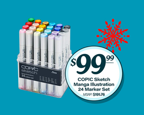 Copic Sketch Manga 24pc Set