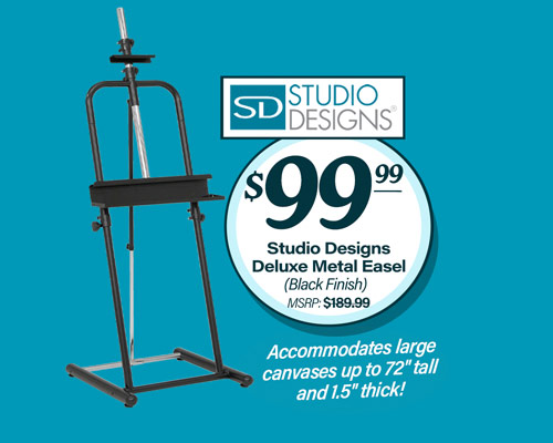 Studio Designs Deluxe Metal Easel