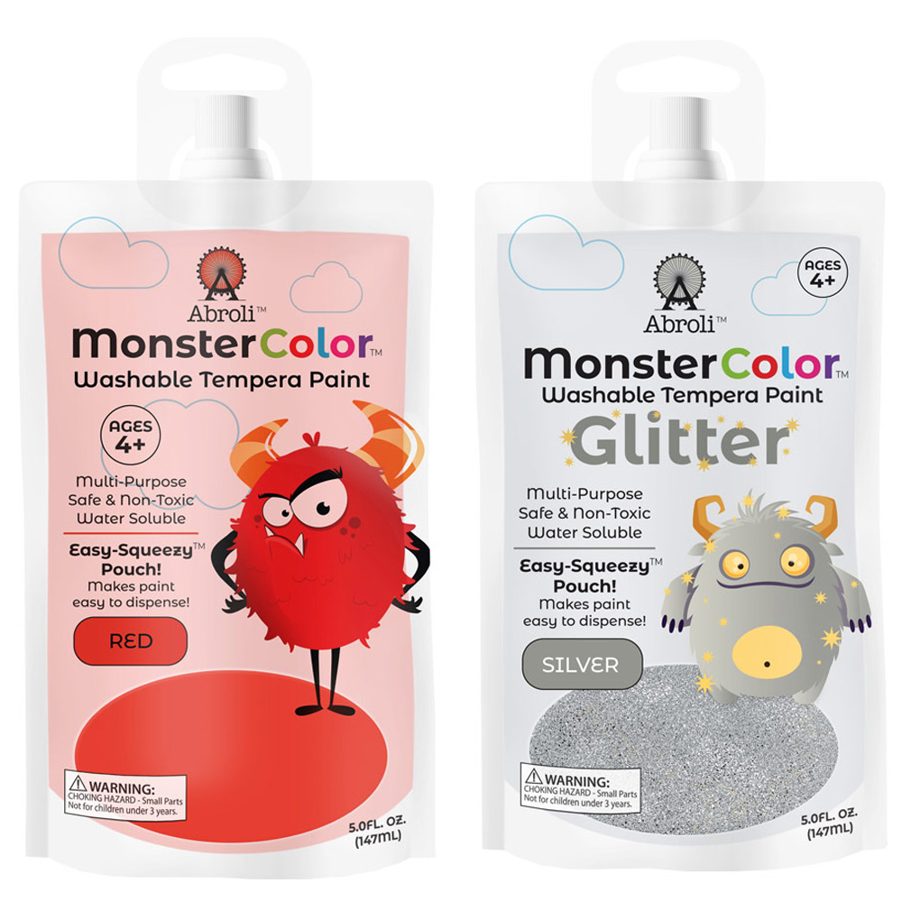 MonsterColor Washable Tempera Paints