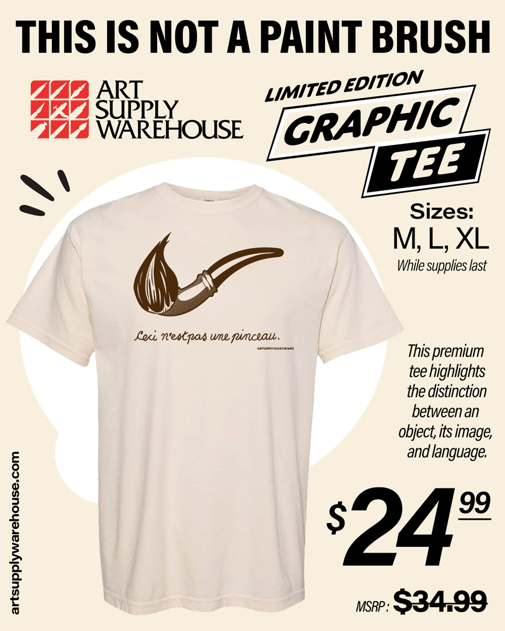 Not a Paintbrush T-Shirt