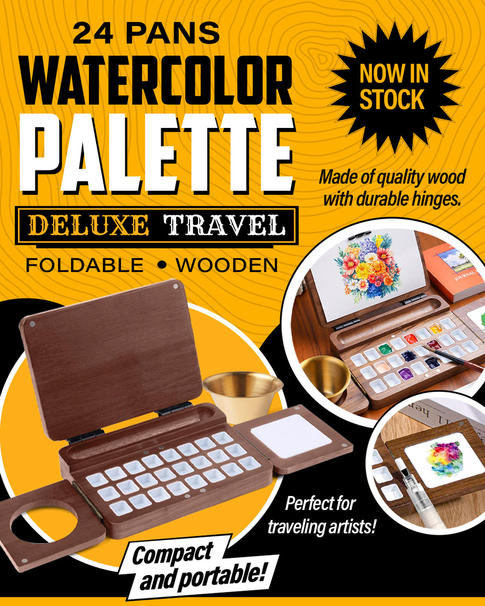 Deluxe Watercolor Palette.
