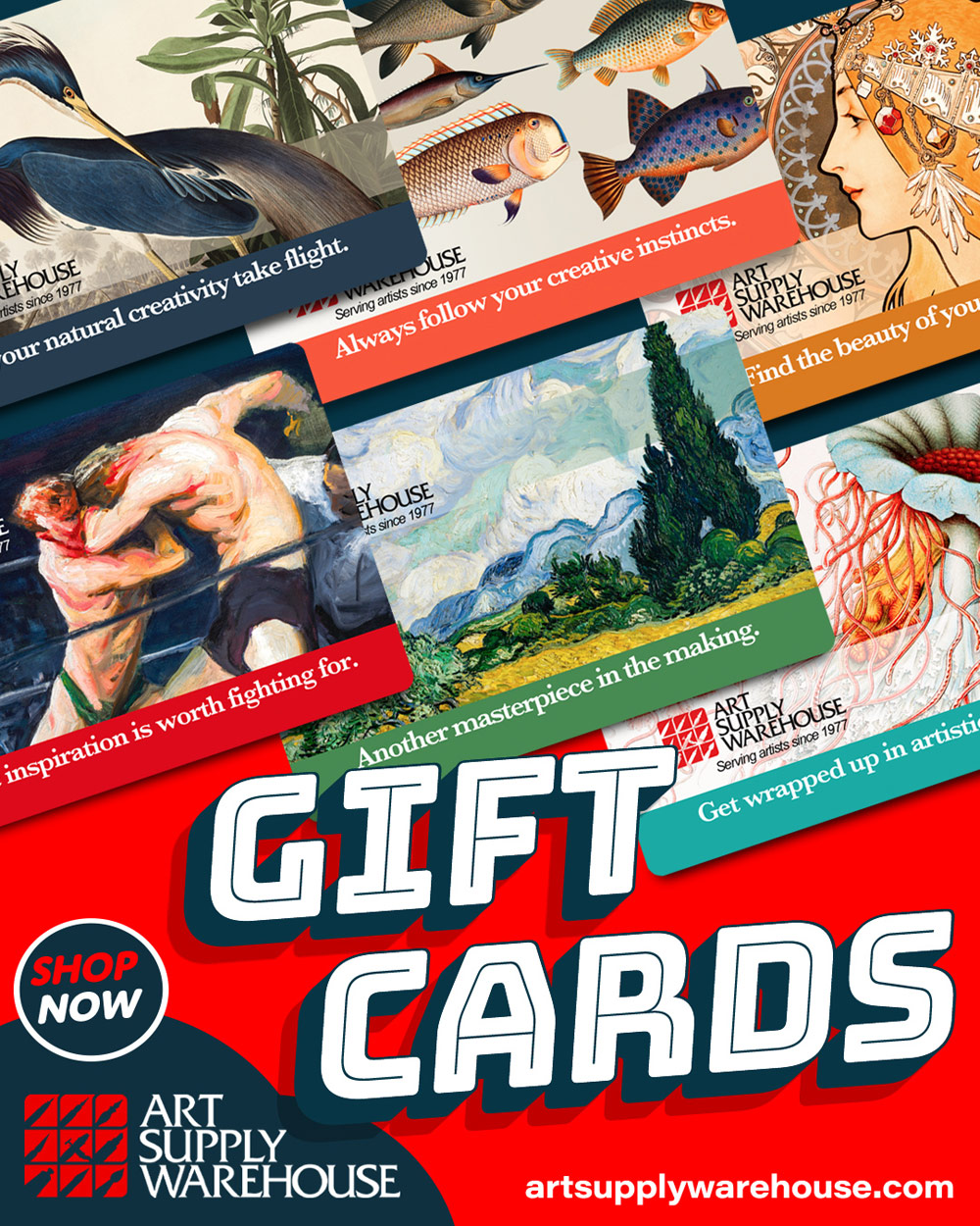 Gift Cards. Shop Now.