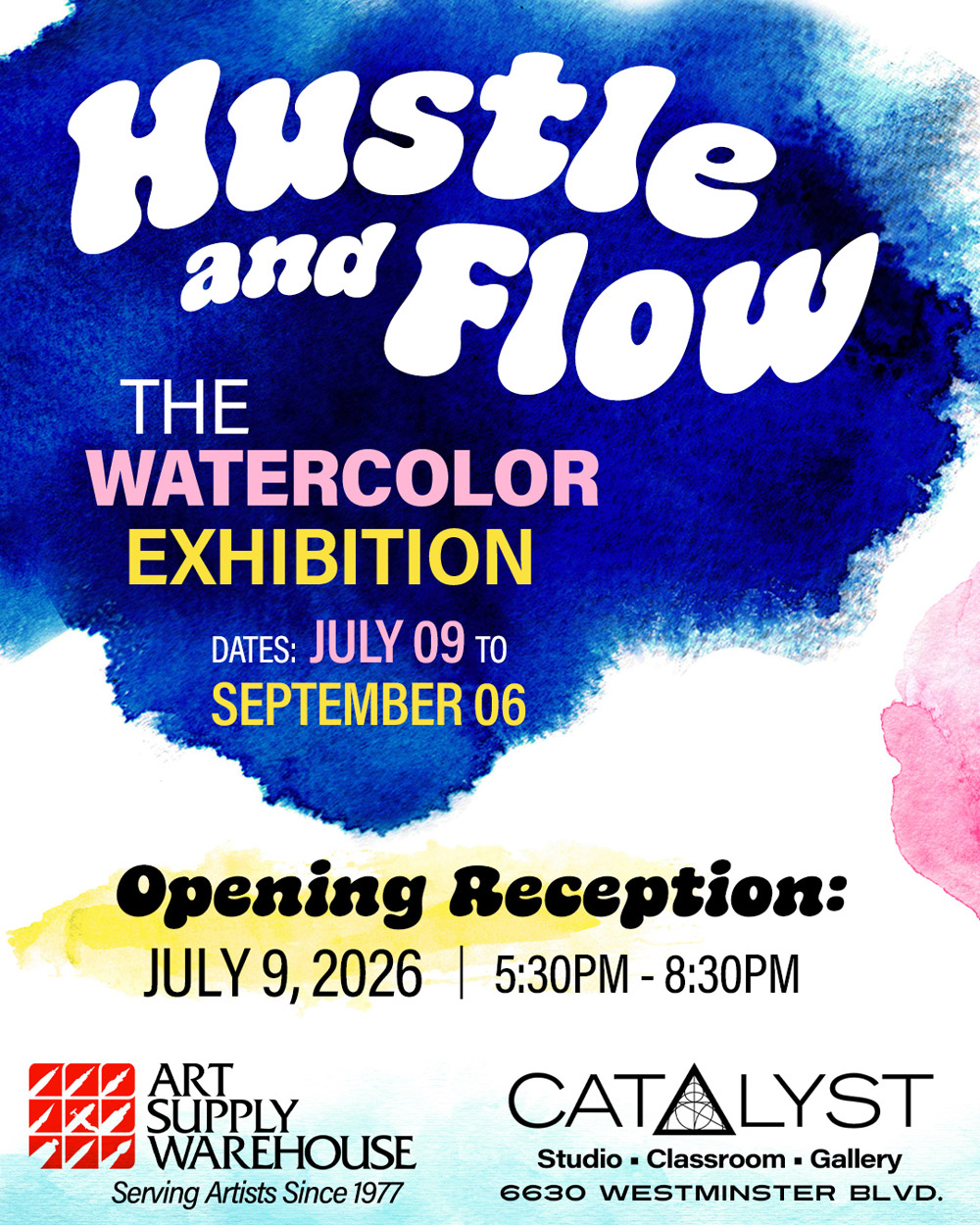 Hustle and Flow Art Show Opens July 9.