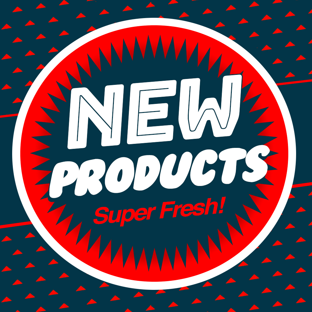 New Products. Super Fresh!