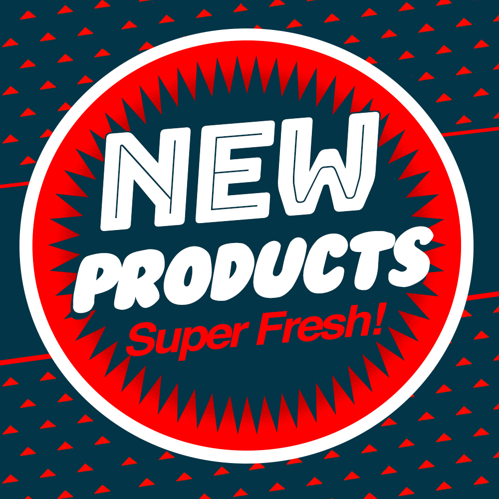 New Products. Super Fresh!