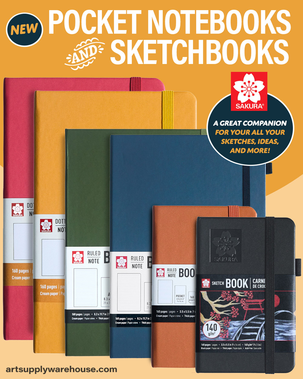 Sakura Notebooks