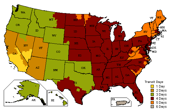 Shipping Zones